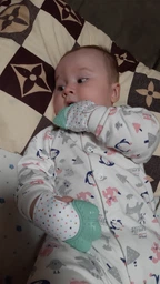 Дитячий прорізувач-рукавичка Baby Team 4090_рожевий фото від покупців 11
