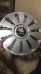 Автомобильные колпаки Kenguru Rex Skoda R15 4 шт Серебристые фото от покупателей 2
