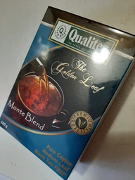 Упаковка середньолистового розсипного чорного чаю Qualitea Цейлон Monte Blend 100 г х 2 шт (4820053770271) фото від покупців 1