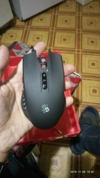 Миша A4Tech Q81 Bloody Neon XGlide Black USB + килимок фото від покупців 3
