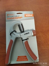 Кистевой эспандер LiveUp Adjustable Handgrip (LS3334-g) Green фото от покупателей 17