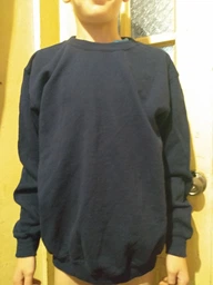 Кофта дитяча Fruit of the Loom Classic set-in sweat kids 128 см Синій (062041032128)