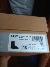 Угги UGG 1016553 Bailey Bling 36 (US5) Black фото от покупателей 4