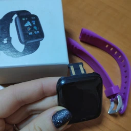 Розумний Фітнес Браслет Supero Smart Band Id116 Plus Original З Тонометром Синій фото від покупців 1