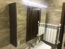 Зеркальный шкаф Botticelli Vanessa VnM-100 красный фото від покупців 4