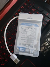 Адаптер Maiwo для подключения HDD/SSD 2.5" SATA к USB3.0 + контейнер защитный для HDD 2.5" (K104-U3S white) фото от покупателей 5