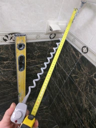 Полотенцесушитель электрический KOSSER Лесенка Микс 800х500/7 ER фото от покупателей 17