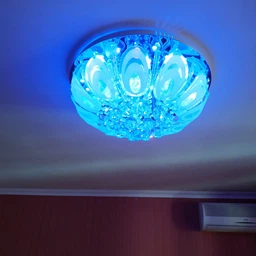 Люстра потолочная торт с подсветкой большая smart BCL-652S/5 E14+LED RGB (разноцветный) Brille 22-770 фото от покупателей 3