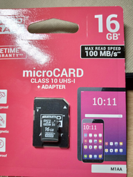 Карта памяти Goodram microSDHC 16GB UHS-I class 10 + adapter (M1AA-0160R12) фото от покупателей 1