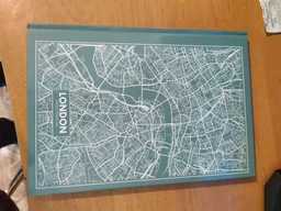 Книга канцелярская Axent Maps London А4 в твердой обложке 96 листов в клетку Бирюзовая (8422-516-A) фото от покупателей 15