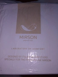 Комплект постельного белья MirSon Сатин Premium Белье Lactic 0001+0211 143х210 (2200000689290) фото от покупателей 8