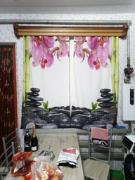 Фотоштора Wellmiх Цветы фуксии фото от покупателей 2