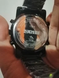 Часы наручные мужские Skmei 1389 Black - Black, 1389BK (12323) фото от покупателей 5