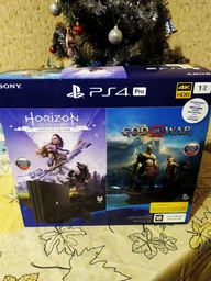 Ігрова приставка PlayStation 4 Pro 1TB Black у комплекті з 2 іграми (God Of War + Horizon Zero Dawn) фото від покупців 9