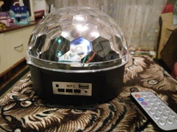 Светомузыка диско шар Magic Ball Music MP3 плеер с bluetooth фото от покупателей 1