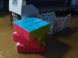 Кубик Рубика 3x3 QiYi MoFangGe Warrior W Цветной (QY-169) фото от покупателей 15