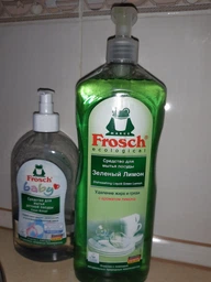 Засіб для миття посуду Frosch Зелений Лимон 1 л