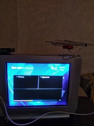 Готовый комплект Т2 с усилителем (Тюнер DVB-T2 WV World Vision Т624D2+ антенна для Т2 с усилителем и кабелем A-sus 0,3) прием сигнала до 35 км от ретранслятора