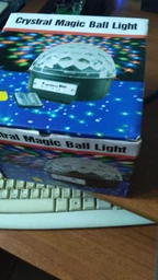 Светодиодный диско шар Magic Ball&nbsp;Music Ball&nbsp;Mp3&nbsp;USB LED + флешка фото от покупателей 1