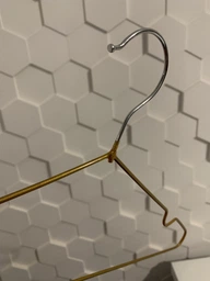 Набор 10 шт детские плечики Hanger 30 см бирюзового цвета металлические в силиконовом покрытии фото от покупателей 6