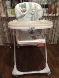 Стільчик Для Годування Bambi M 3233 Teddy Lilac фото від покупців 7