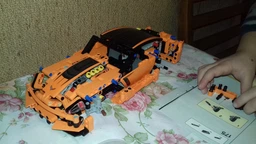 Конструктор LEGO TECHNIC Chevrolet Corvette ZR1 579 деталей (42093) фото от покупателей 14