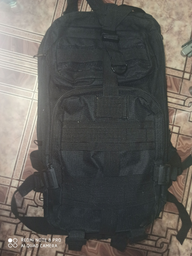 Тактичний штурмової військовий міський рюкзак B02 RealTactic 20-25 літрів Чорний