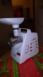 Мясорубка BOSCH MFW3520W фото от покупателей 7