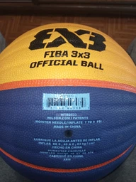 Баскетбольний м'яч Wilson FIBA ​​3X3 Original WTB0533XB2020 (розмір 6), фото від покупців 1