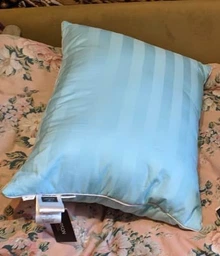 Подушка бамбуковая MirSon Hand Made Valentino 939 низкая 50x70 (2200000557292) фото от покупателей 4