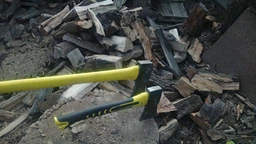 Сокира-колун Mastertool 1000 г HRC60 рукоятка фібергласова 390 мм 05-0208 фото від покупців 6