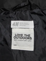 Куртка H&M 134см черный 86495108