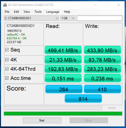 SSD накопичувач Crucial BX500 2 TB (CT2000BX500SSD1)
