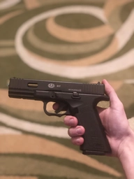 Пневматичний пістолет SAS G17 (Glock 17) Blowback фото від покупців 3