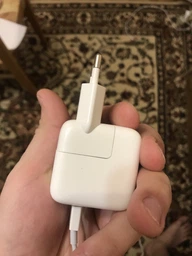 Вилка для блоку живлення Apple Macbook, iPad, Magsafe, Magsafe2 220V під євро розетку (60661)