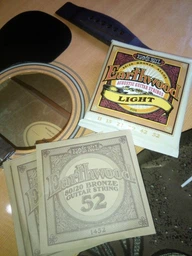 Струни для акустичної гітари Ernie Ball 2004 Earthwood 80/20 Bronze Light 11/52 фото від покупців 1