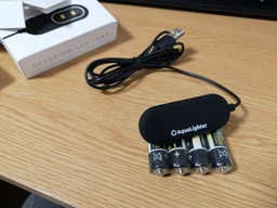 LED-светильник Collar AquaLighter PicoTablet с силиконовым корпусом для пресноводных аквариумов до 10 литров 6500 K 100 Лм 1 Вт (87671) фото от покупателей 4