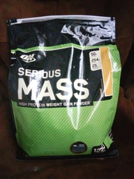 Гейнер Optimum Nutrition Serious Mass, 5.45 кг - Шоколад фото от покупателей 15