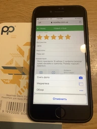 Защитное стекло PowerPlant для смартфона Apple iPhone 7 Black (GL606030) фото от покупателей 2