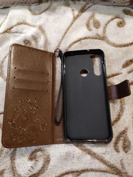 Чохол Clover для Xiaomi Redmi Note 8T книжка шкіра PU чорний Без бренду фото від покупців 2