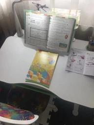 Стол Evo-Kids Diego с полкой и лампой Зеленый (Evo-30 Z+полка+Led) фото від покупців 10