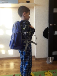 Рюкзак напівкаркасний шкільний Kite Education Smart 38 x 28 x 15 см 16-25 л Синій (K19-702M-3) фото від покупців 14