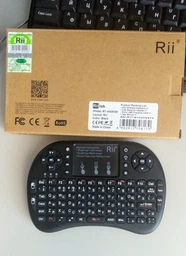 "Бездротова клавіатура міні Riitek Rii Mini i8+ NEW тачпад російсько-англійська розкладка з підсвічуванням (0550BS) фото від покупців 5