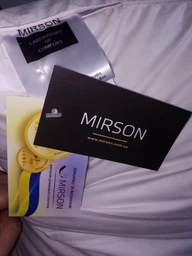 Подушка пухова MirSon Luxury Exclusive 152 середня 40x60 см (2200000017239) фото від покупців 2