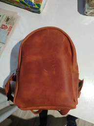 Рюкзак женский винтажная кожа Berty 70-4183 Коньяк фото от покупателей 1