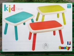 Стіл Kid 76х52х45см синьо-білий фото від покупців 14