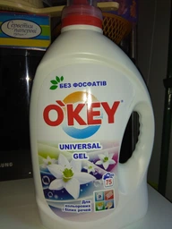 Гель для стирки универсальный O'key Universal Gel 3л фото от покупателей 4