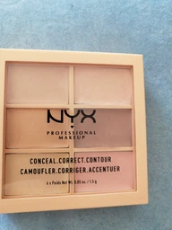 Палетка кремовых консилеров NYX Professional Makeup 3C Palette - Conceal, Correct, Contour 01 Light 9 г (800897831479) фото от покупателей 2