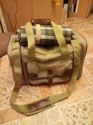 Набор для пикника Time Eco TE-430 Premium Picnic, 4 персоны Синий (6215028111513) фото от покупателей 13
