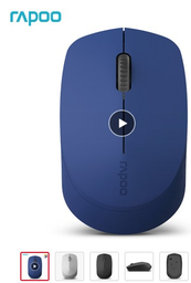 Мышь Rapoo M100 Silent mode Wireless Grey (M100) фото от покупателей 7